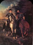 unknow artist The Last Meeting of Lee and Jackson France oil painting reproduction